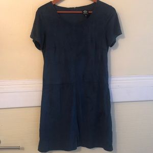 Velvet shift dress